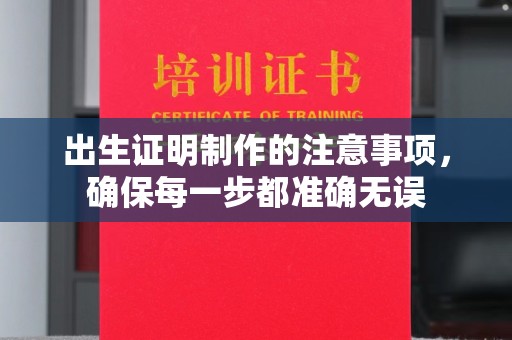 修水出生证明制作的注意事项，确保每一步都准确无误